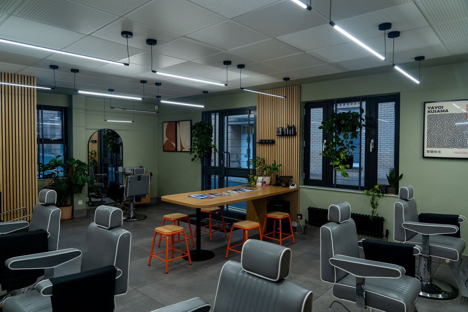 Studio waiting area